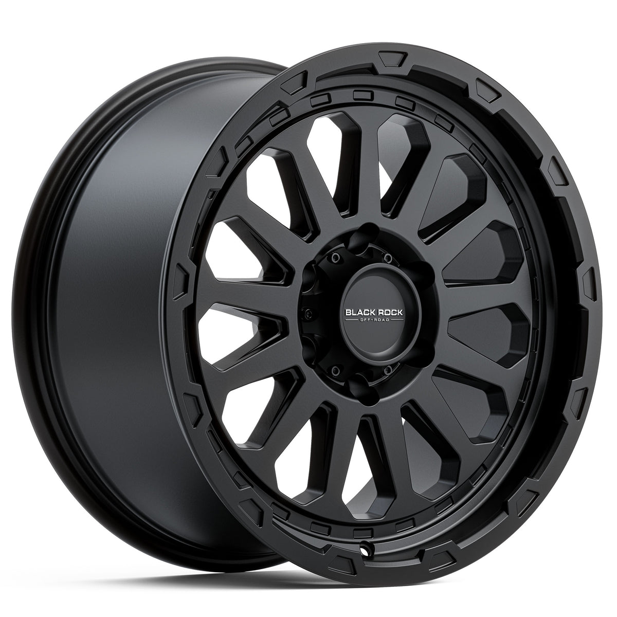Black Rock Prime Satin Black 20x9 6x139.7 wheel for Toyota Prado 250 and Lexus GX550