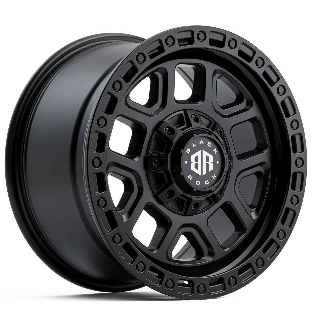 Black Rock Raid Satin Black 20x9 6x139.7 wheel for Toyota Prado 250 and Lexus GX550