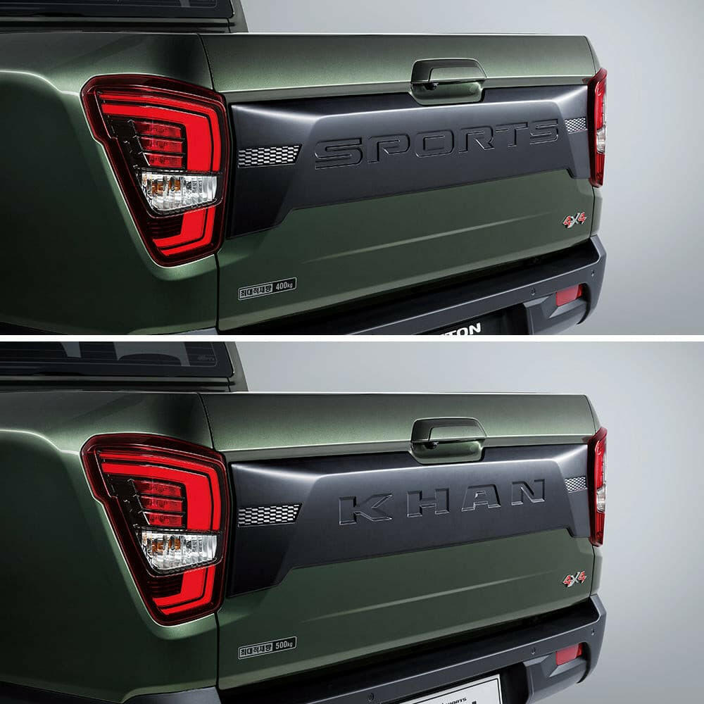 Genuine KGM SsangYong Tailgate Garnish for Musso