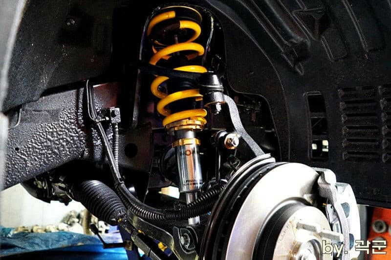 Move-On Adjustable Coilovers 2 Inch Lift (Set) for KGM SsangYong Musso & Rexton, view 5