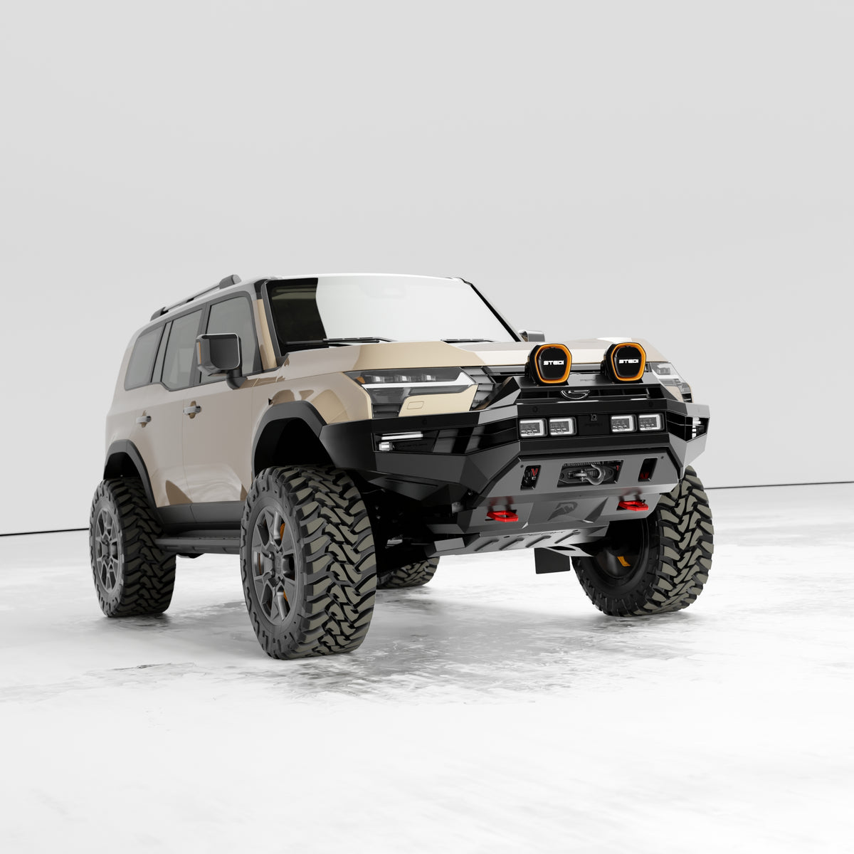 PEAK GX1 Hustler Dakar Type X EVO Bull Bar for Lexus GX550