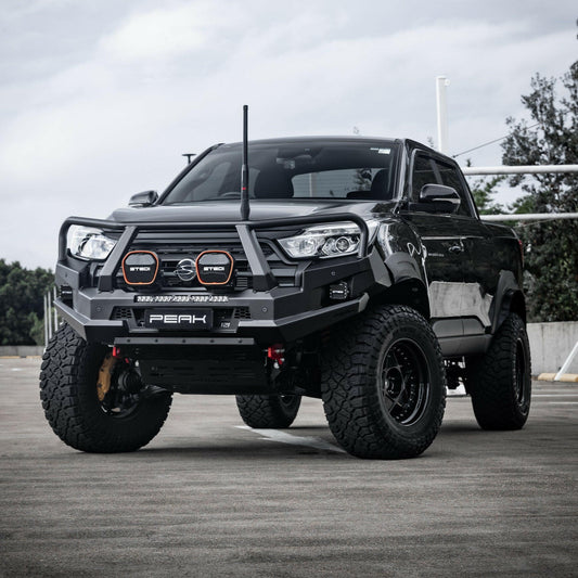PEAK M1 NightHawk Steel Bull Bar (Triple Loop) for KGM SsangYong Musso