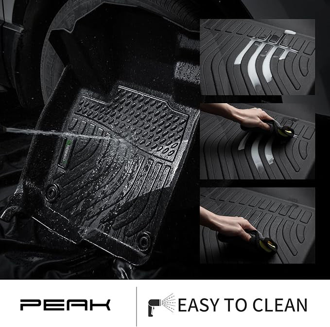 All Weather 3D Mats Set for KGM SsangYong Musso A/T 2018+, view 5