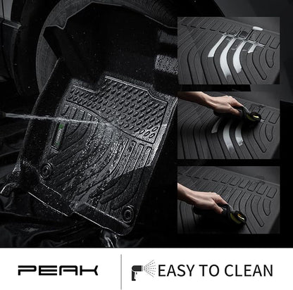 All Weather 3D Mats Set for KGM SsangYong Musso A/T 2018+, view 5