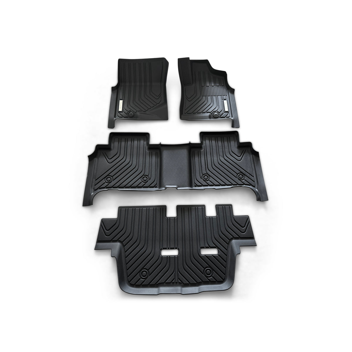 All Weather 3D Mats Set for KGM SsangYong Rexton 2018+, view 2