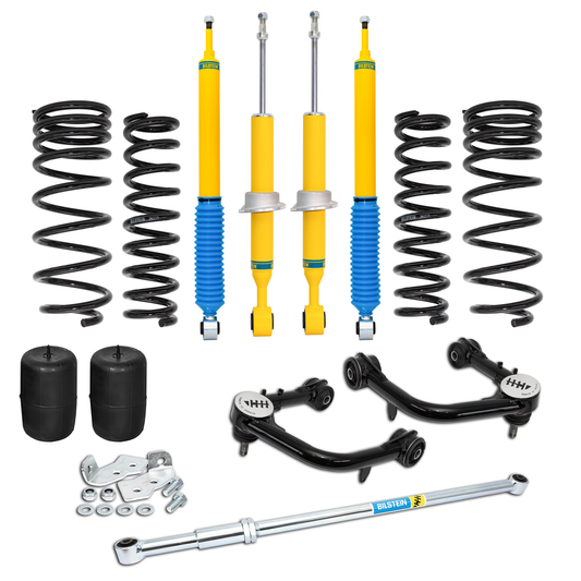 Bilstein B6 2 Inch Suspension Touring Kit and Airbags for Toyota Landcruiser Prado 250