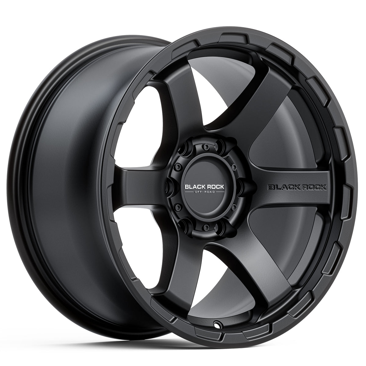 Black Rock Grip Satin Black 20x9 6x139.7 wheel for Toyota Prado 250 and Lexus GX550