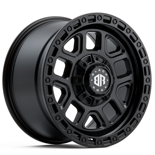 Black Rock Raid Satin Black 20x9 6x139.7 wheel for Toyota Prado 250 and Lexus GX550
