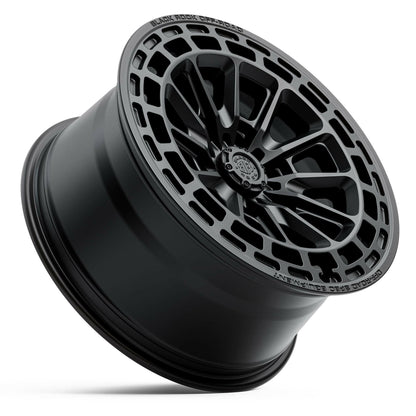 Black Rock Vortex Gunmetal Grey 17x8.5 wheel for KGM SsangYong Musso and Rexton, view 3