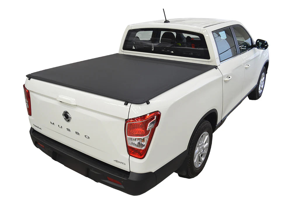 Ute Covers Direct Clip On Tonneau Cover for KGM SsangYong Musso Dual Cab (LWB)