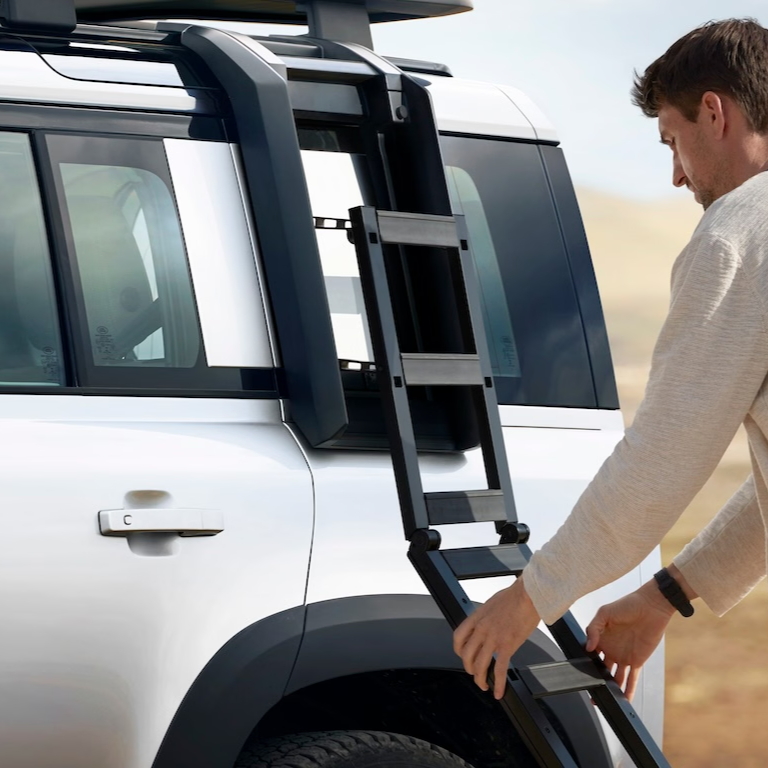Deployable Roof Ladder for Land Rover Defender 90, 110 and 130 (L663), view 6