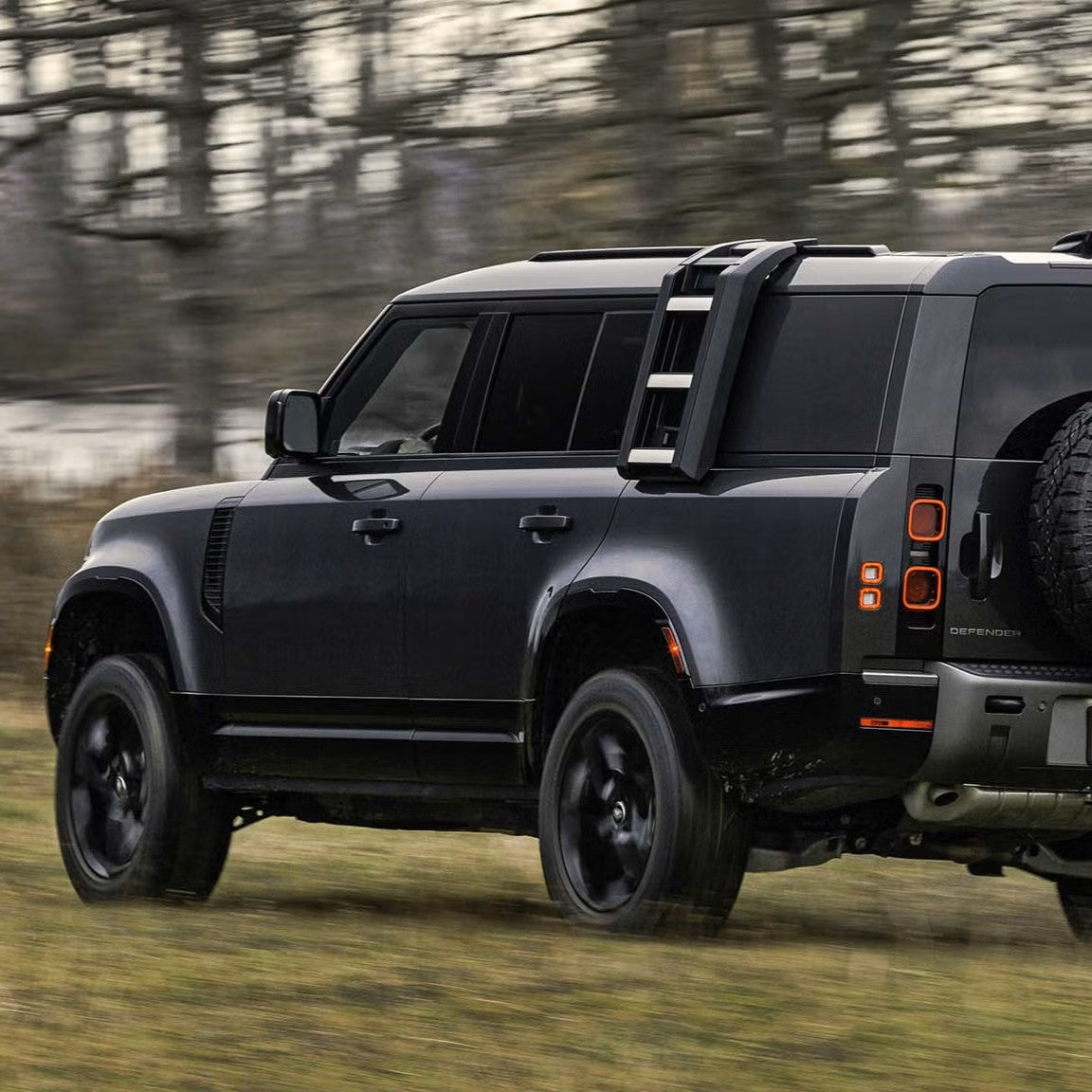 Deployable Roof Ladder for Land Rover Defender 90, 110 and 130 (L663), view 7
