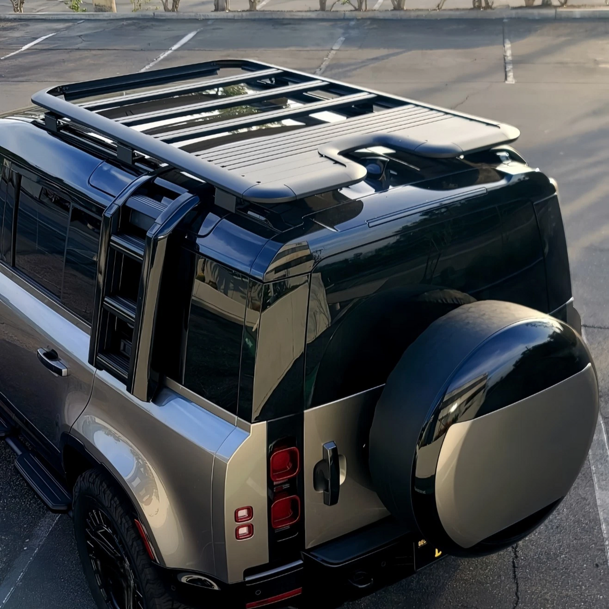 Expedition Roof Rack Platform for Land Rover Defender 110 and 130 (L663), view 3