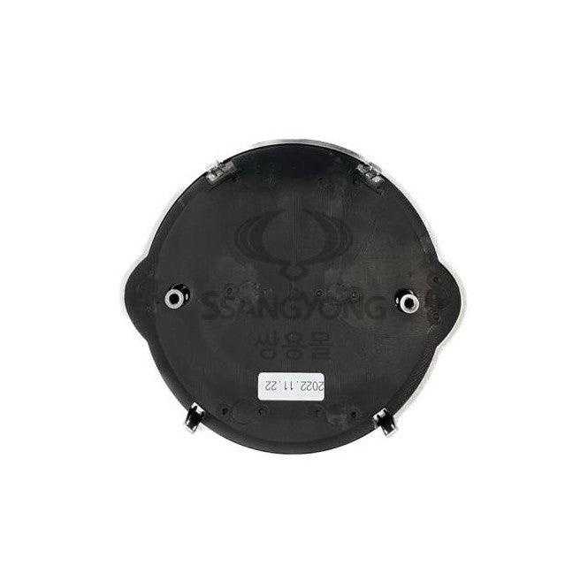 Genuine KGM SsangYong Front Black Chrome Emblem for Musso & Rexton, view 2
