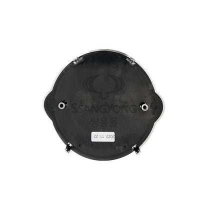 Genuine KGM SsangYong Front Black Chrome Emblem for Musso & Rexton, view 2