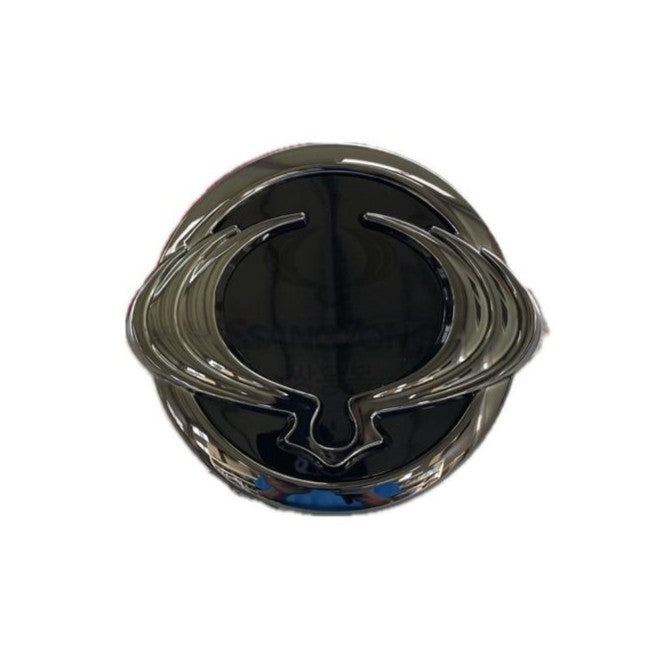 Genuine KGM SsangYong Front Black Chrome Emblem for Musso & Rexton