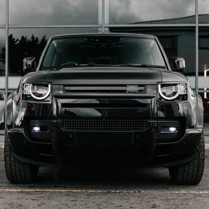 Gloss Black Exterior Styling Pack for Land Rover Defender 110 (L663), view 3