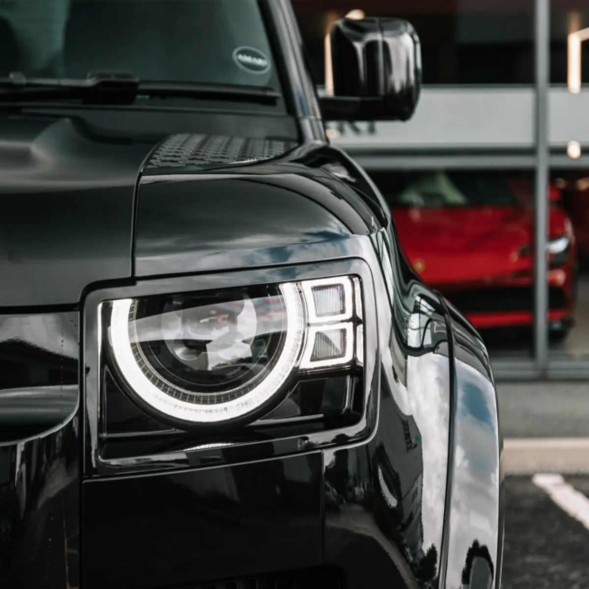 Gloss Black Exterior Styling Pack for Land Rover Defender 110 (L663), view 4