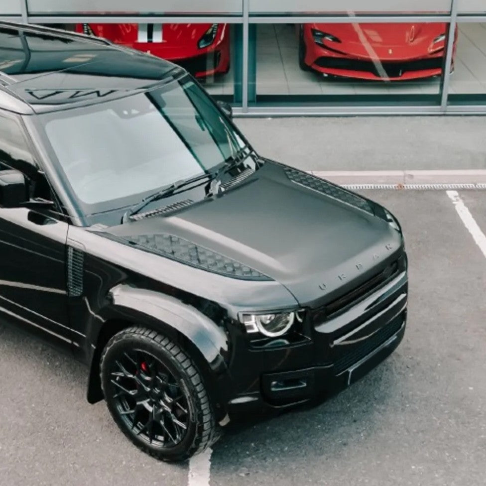 Gloss Black Exterior Styling Pack for Land Rover Defender 110 (L663), view 6