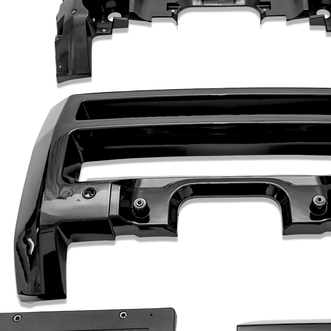 Gloss Black Front A-Frame Grille Guard for Land Rover Defender 90, 110 and 130 (L663), view 7
