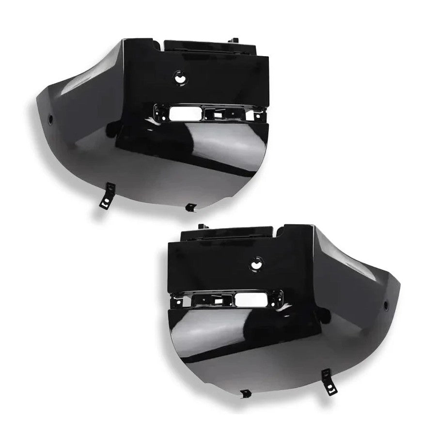 Gloss Black Front and Rear Bumper Corner Trim Kit for Land Rover Defender 90, 110 and 130 (L663), view 3