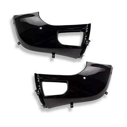 Gloss Black Front and Rear Bumper Corner Trim Kit for Land Rover Defender 90, 110 and 130 (L663), view 4