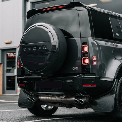 Gloss Black Front and Rear Bumper Trim Kit for Land Rover Defender 90, 110 and 130 (L663), view 10