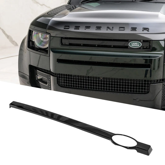 Gloss Black Replacement Front Grille Trim for Land Rover Defender 90, 110 and 130 (L663)
