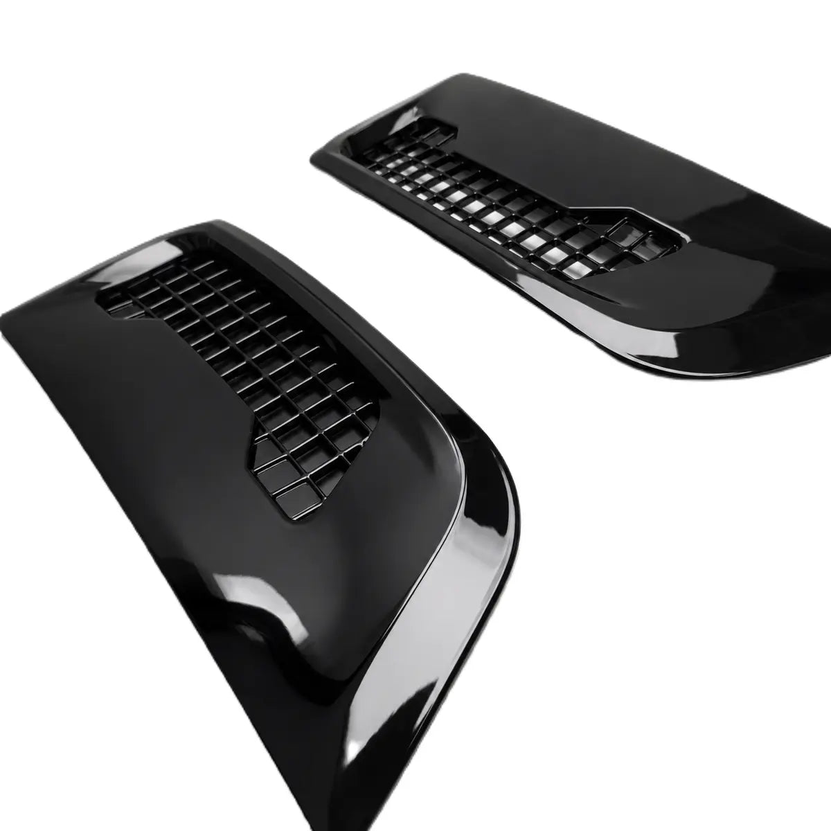 Gloss Black Replacement Side Fender Vents for Land Rover Defender 90, 110 and 130 (L663), view 5