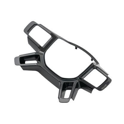 Gloss Black Replacement Steering Wheel Trim for Land Rover Defender 90, 110 and 130 (L663), view 4