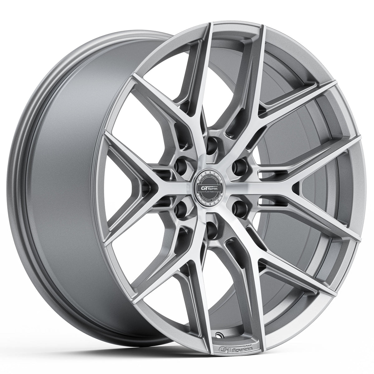 GT Form GFS1 Silver Machined Face 20x9.5 6x139.7 wheel for Toyota Prado 250 and Lexus GX550