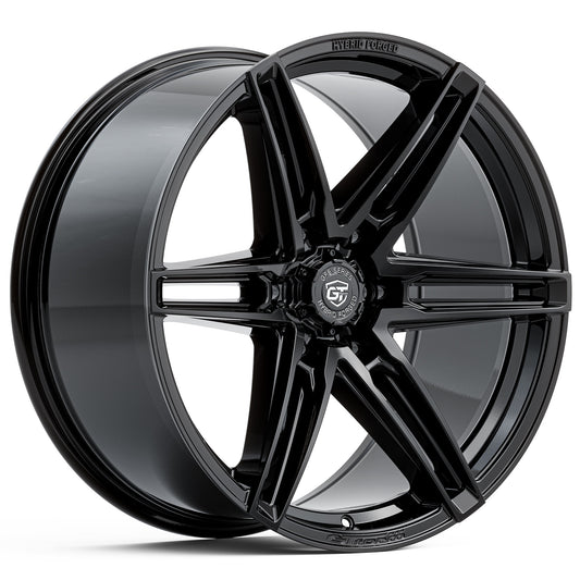 GT Form GFS2 Hybrid Forged Gloss Black 20x9.5 6x139.7 wheel for Toyota Prado 250 and Lexus GX550