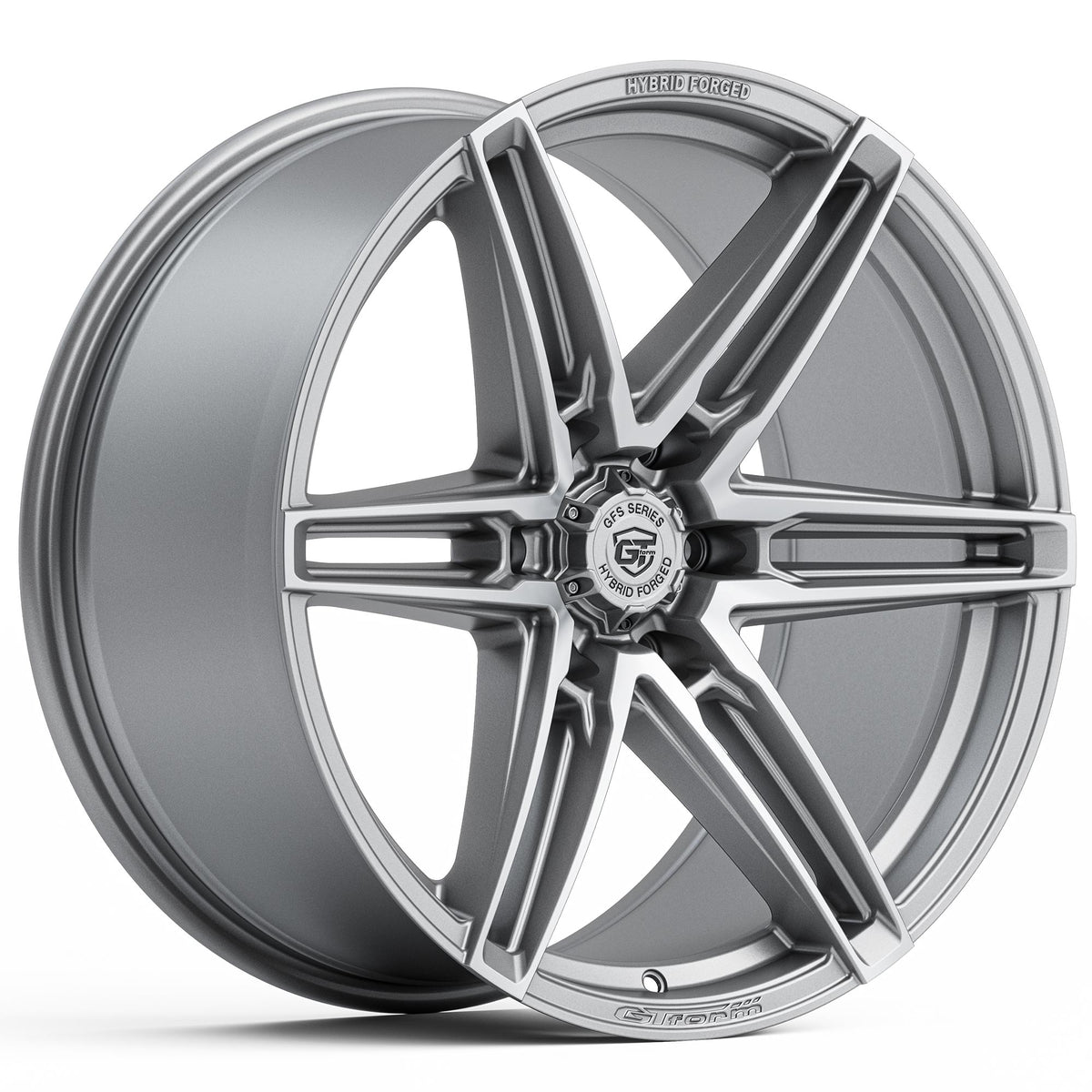 GT Form GFS2 Hybrid Forged Silver Machined Face 20x9.5 6x139.7 wheel for Toyota Prado 250 and Lexus GX550