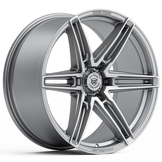 GT Form GFS2 Hybrid Forged Silver Machined Face 20x9.5 6x139.7 wheel for Toyota Prado 250 and Lexus GX550