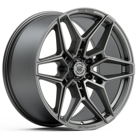 GT Form GFS3 Hybrid Forged Satin Gunmetal Grey 20x9.5 6x139.7 wheel for Toyota Prado 250 and Lexus GX550