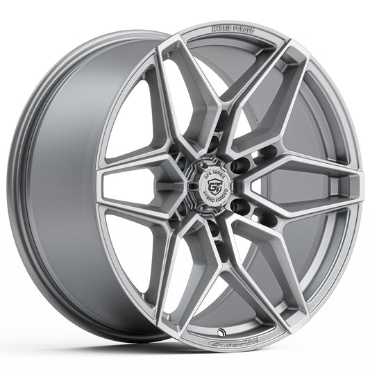 GT Form GFS3 Hybrid Forged Silver Machined Face 20x9.5 6x139.7 wheel for Toyota Prado 250 and Lexus GX550