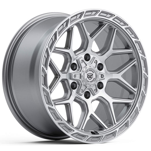 GT Form GFS4 Silver Machined 20x9 6x139.7 wheel for Toyota Prado 250 and Lexus GX550