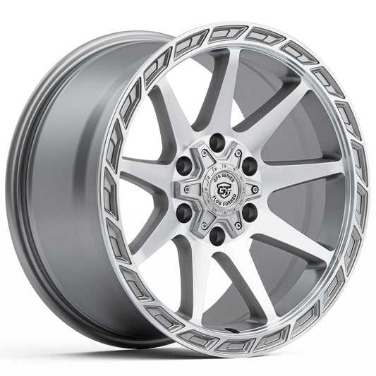 GT Form GFS5 Silver Machined 20x9 6x139.7 wheel for Toyota Prado 250 and Lexus GX550