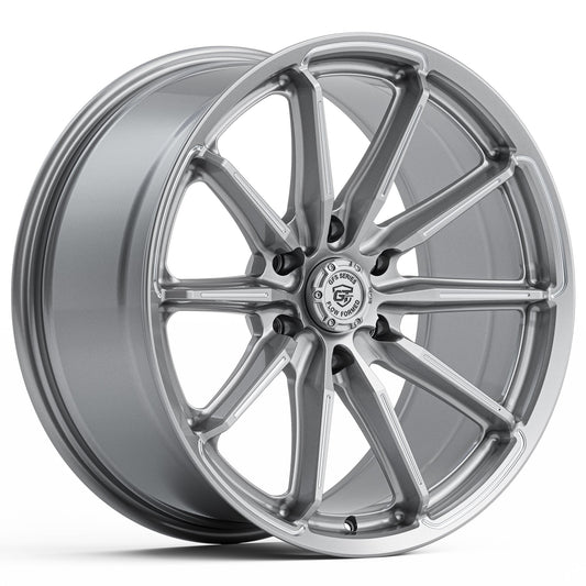 GT Form GFS6 Gloss Silver Milled 20x9 6x139.7 wheel for Toyota Prado 250 and Lexus GX550