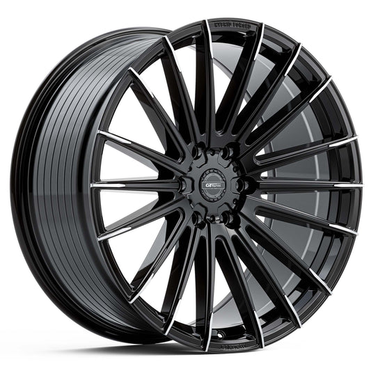 GT Form GFS8 Gloss Black Machined Tips 20x9 6x139.7 wheel for Toyota Prado 250 and Lexus GX550