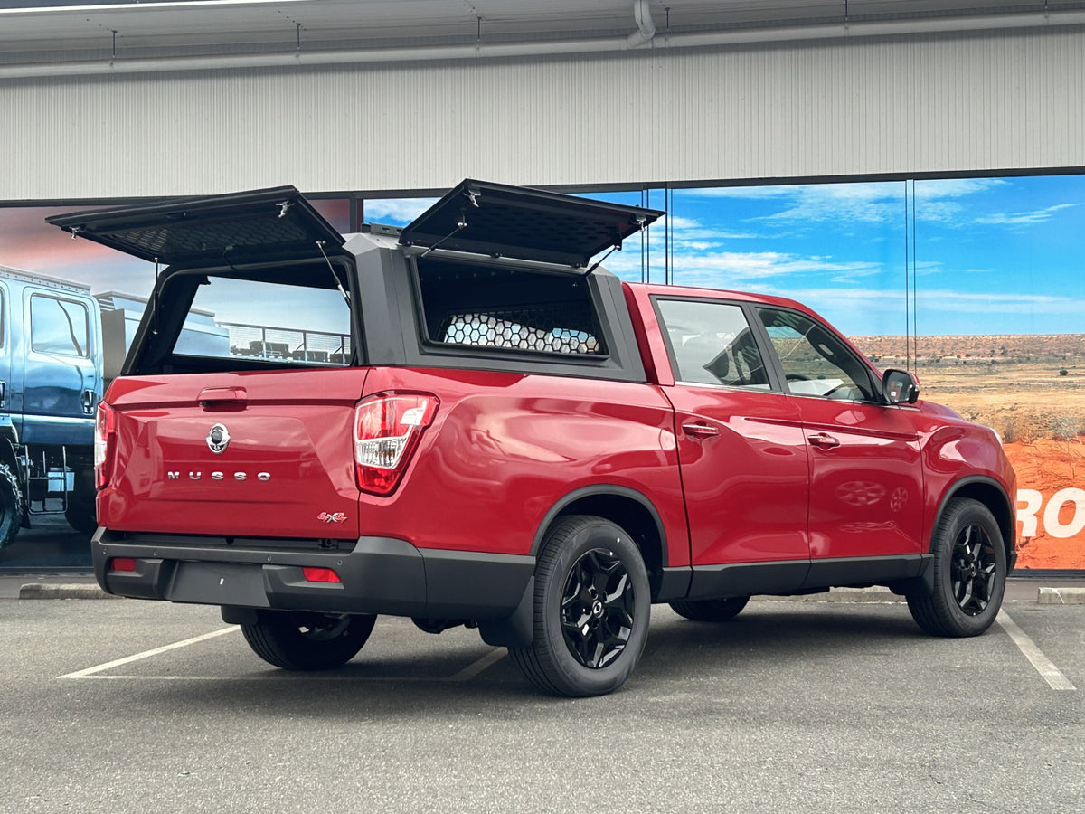 Heavy Duty Aluminium Canopy for KGM SsangYong Musso (Long Wheel Base), view 5