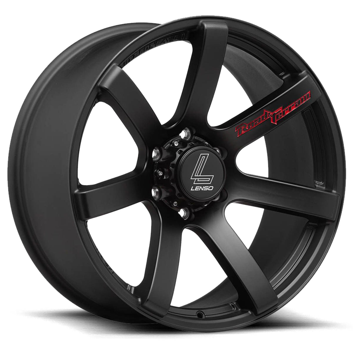 Lenso RT-Concave Matte Black 17x8 6x139.7 wheel for Toyota Prado 250 and Lexus GX550