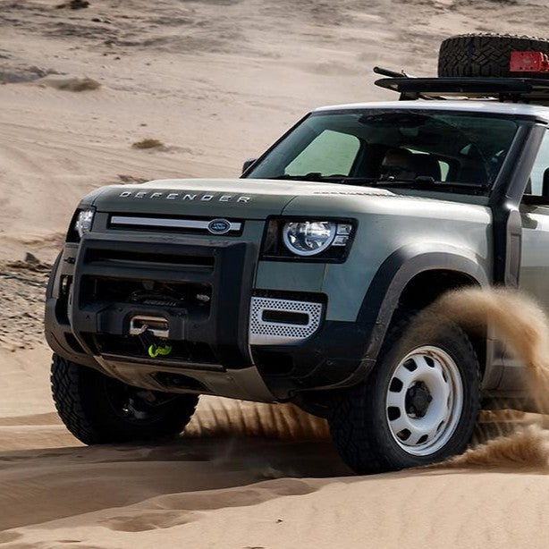 Winch Bracket and Soft-Touch Nudge Bar Kit for Land Rover Defender 90, 110 and 130 (L663)