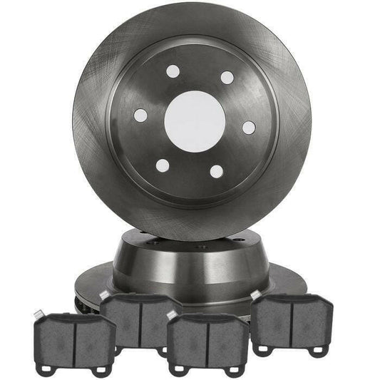OE Replacement Rear Ceramic Brake Pads and Rotors for KGM SsangYong Musso and Rexton 2018+