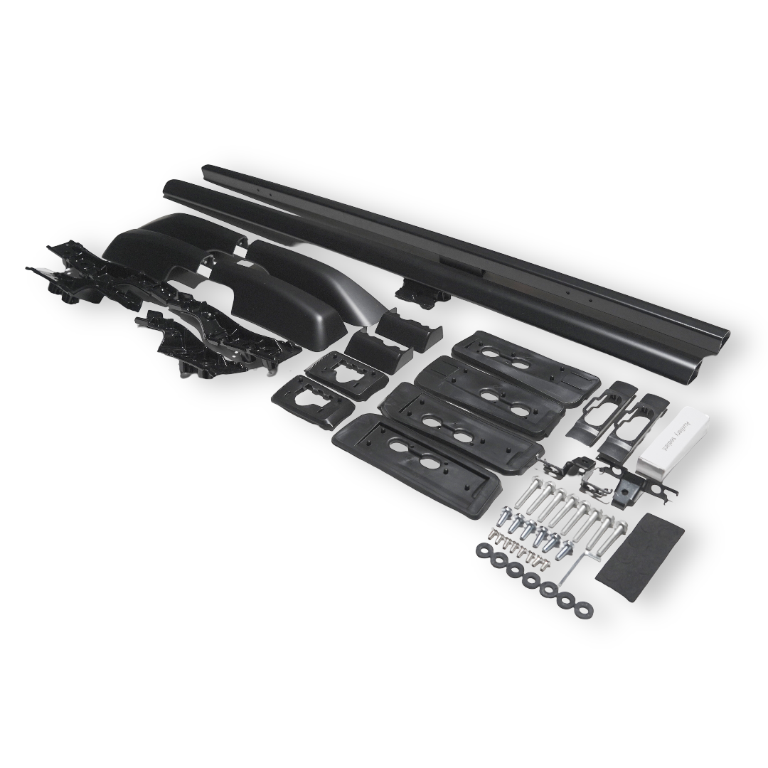 OE Black Roof Rails for Toyota LandCruiser 300 (LC300), view 2