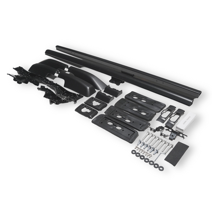 OE Black Roof Rails for Toyota LandCruiser 300 (LC300), view 2