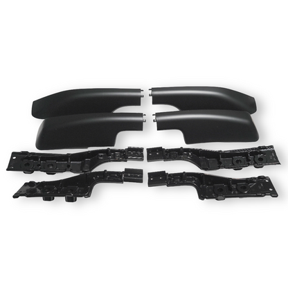 OE Black Roof Rails for Toyota LandCruiser 300 (LC300), view 3