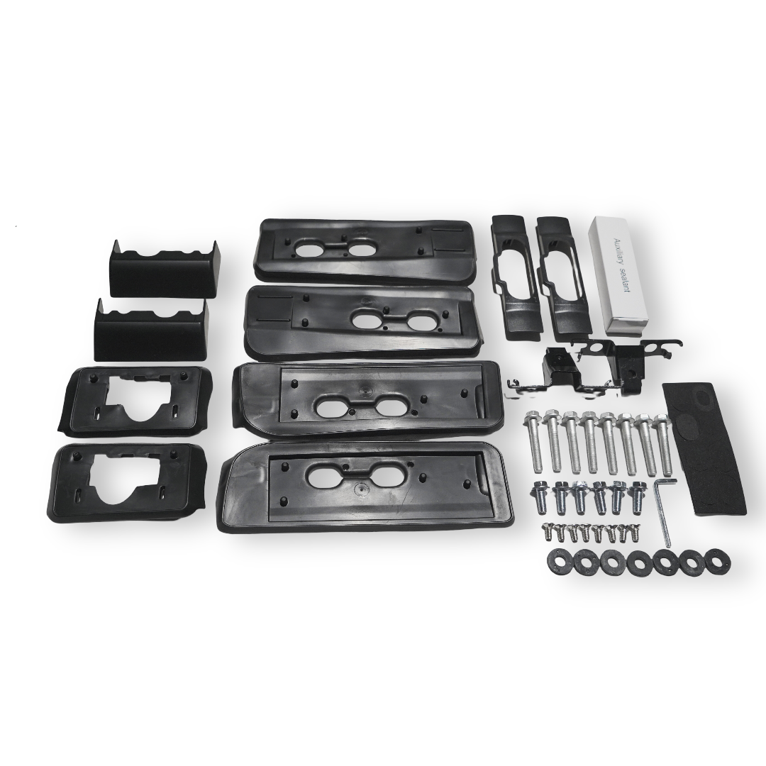 OE Black Roof Rails for Toyota LandCruiser 300 (LC300), view 4
