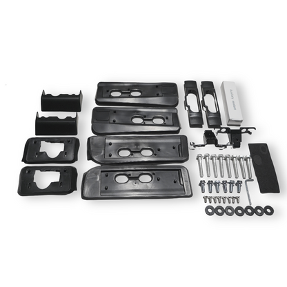 OE Black Roof Rails for Toyota LandCruiser 300 (LC300), view 4