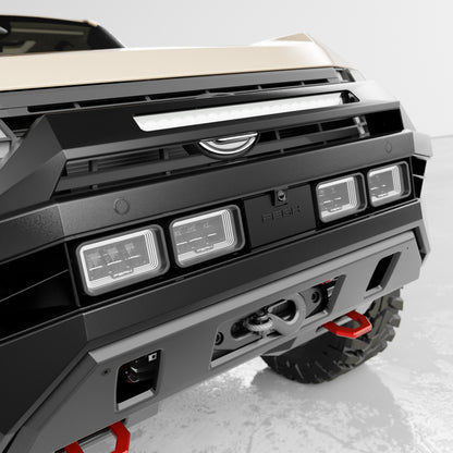 PEAK GX1 Hustler Dakar Light Bar Edition Bull Bar for Lexus GX550, view 10